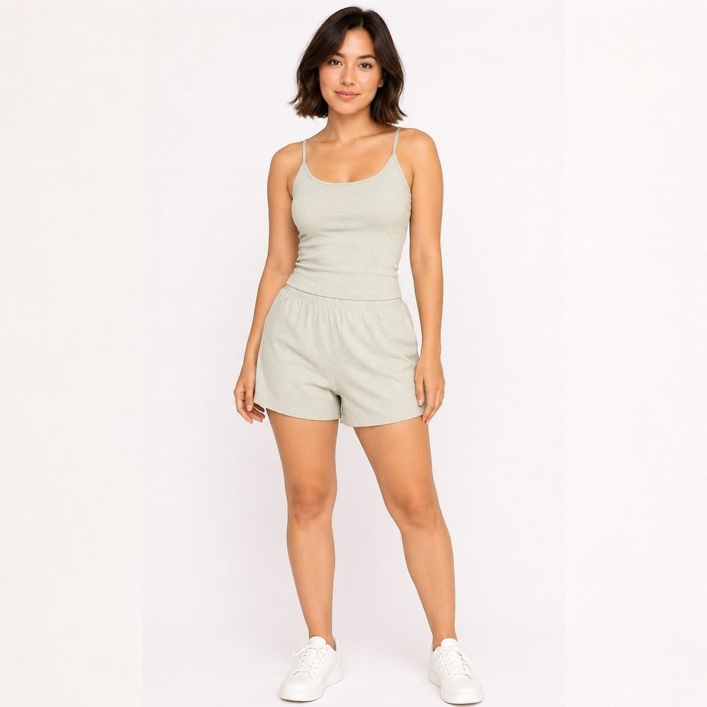 SKIMS Sleep Short Taupe Womens Large